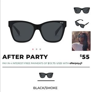 Brand new Quay sunglasses - “after party”
